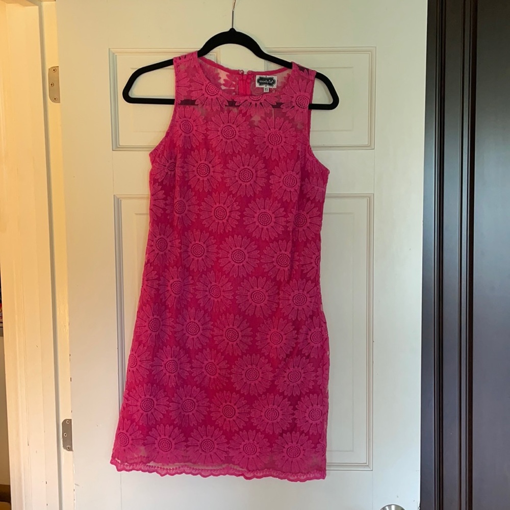 Pink mud pie sleeveless dress